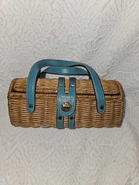 Vintage Kate Spade Wicker Mini Bag